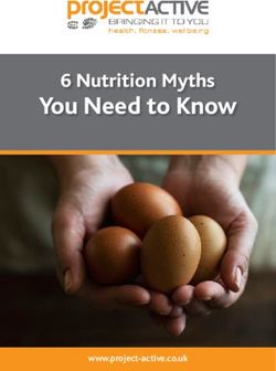 You Need to Know 6 Nutrition Myths - www.project-active.co.uk - Project Active