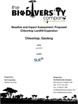 Chloorkop, Gauteng Baseline and Impact Assessment: Proposed Chloorkop Landfill Expansion - SLR Consulting