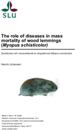 The role of diseases in mass mortality of wood lemmings (Myopus schisticolor)