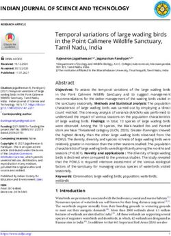 INDIAN JOURNAL OF SCIENCE AND TECHNOLOGY
