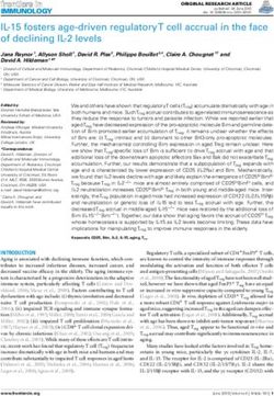 IL-15 fosters age-driven regulatoryT cell accrual in the face of declining IL-2 levels