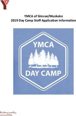 YMCA of Simcoe/Muskoka 2019 Day Camp Staff Application Information