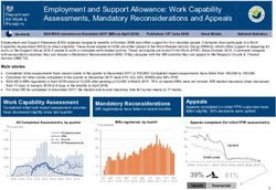 Employment and Support Allowance: Work Capability Assessments, Mandatory Reconsiderations and Appeals