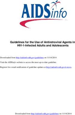 Guidelines for the Use of Antiretroviral Agents in HIV-1-Infected Adults and Adolescents