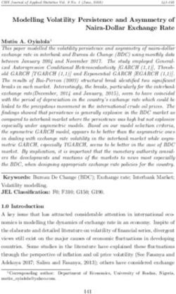 Modelling Volatility Persistence and Asymmetry of Naira-Dollar Exchange Rate