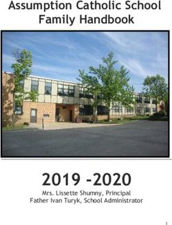 2019 -2020 Assumption Catholic School Family Handbook - Mrs. Lissette Shumny, Principal