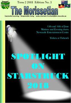 SPOTLIGHT ON STARSTRUCK 2018 - Term 2 2018 Edition No. 3 15th and 16th of June Matinee and Evening shows Newcastle Entertainment Centre Tickets ...