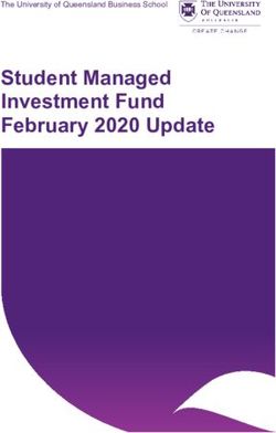 Student Managed Investment Fund February 2020 Update - The University of Queensland Business School