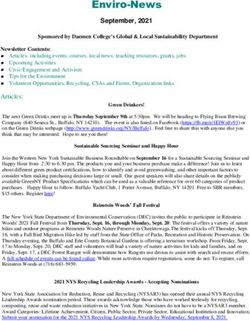 Enviro-News September, 2021 - Daemen College