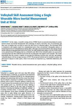 Volleyball Skill Assessment Using a Single Wearable Micro Inertial Measurement Unit at Wrist