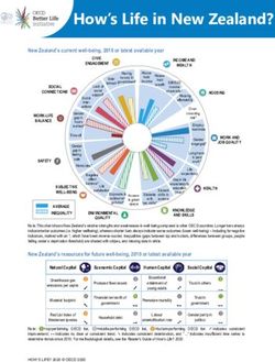 How's Life in New Zealand? - OECD