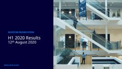 H1 2020 Results 12th August 2020 - INVESTOR PRESENTATION - GlobeNewswire