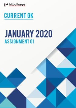 JANUARY 2020 Assignment 01 - Current GK