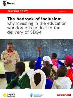 The bedrock of inclusion: why investing in the education workforce is critical to the delivery of SDG4