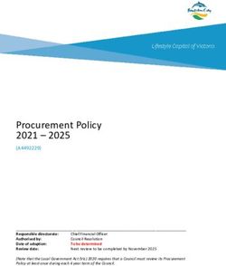 Procurement Policy 2021 2025 - Engage Frankston!