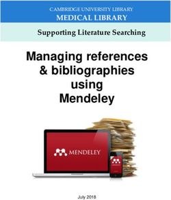 Managing references & bibliographies using Mendeley - MEDICAL LIBRARY Supporting Literature Searching - University of ...
