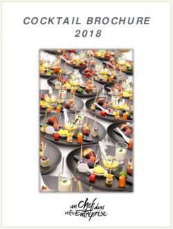 COCKTAIL BROCHURE - MYPLANETFOOD