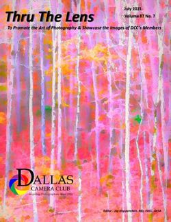 Thru The Lens - Dallas Camera Club