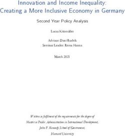 Innovation and Income Inequality: Creating a More Inclusive Economy in Germany