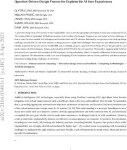 Question-Driven Design Process for Explainable AI User Experiences - arXiv.org