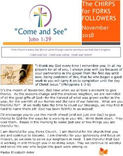 The CHIRPS for FORKS FOLLOWERS - November 2018 September 2015 - Forks Zion ...