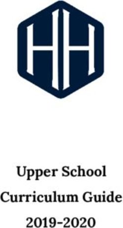 Upper School Curriculum Guide 2019-2020 - Heathwood Hall