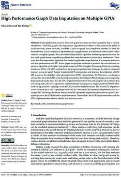 High Performance Graph Data Imputation on Multiple GPUs