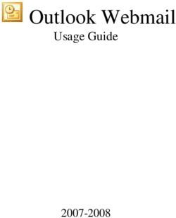 Outlook Webmail Usage Guide 2007-2008