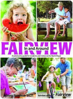 FAIRVIEW In and Around - Spring/Summer 2021 - Town of Fairview