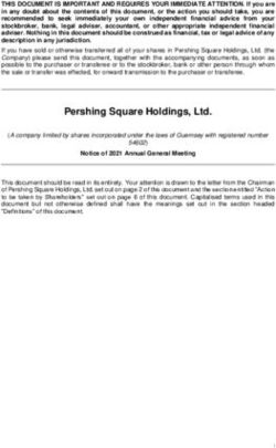 Pershing Square Holdings, Ltd.