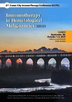 Immunotherapy in Hematological Malignancies 2021