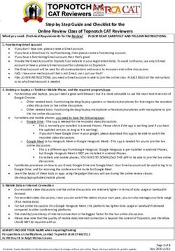 Step by Step Guide and Checklist for the Online Review Class of Topnotch CAT Reviewers