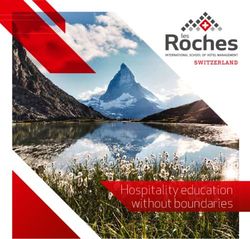 Hospitality education without boundaries - SWITZERLAND - Les Roches