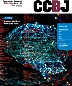 Corporate Counsel Business Journal Buyers' Guide to In-House Tech - 6TH ANNUAL