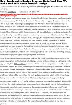 How Cranbrook's Design Program Redefined How We Make and Talk About Graphic Design A new exhibition on the midwest graduate school highlights the ...