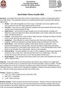 Ozark Raider Fitness Crucible 2018 - Ozark JROTC