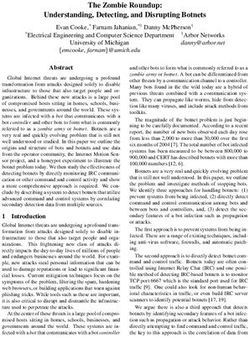 The Zombie Roundup: Understanding, Detecting, and Disrupting Botnets