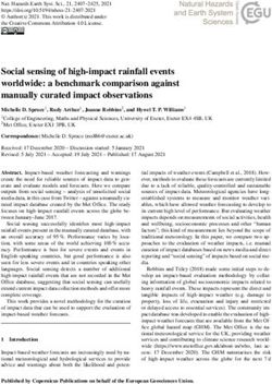 Social sensing of high-impact rainfall events worldwide: a benchmark comparison against manually curated impact observations - Natural Hazards and ...