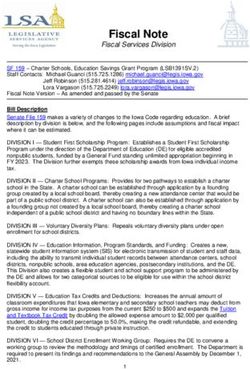 FISCAL NOTE FISCAL SERVICES DIVISION - LEGISCAN
