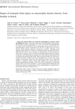 Impact of traumatic brain injury on amyotrophic lateral sclerosis: from bedside to bench