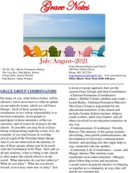 Grace Notes July/August-2021 - Grace Memorial Episcopal Church