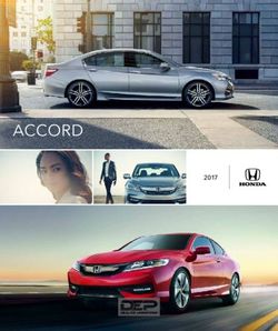 Honda Accord 2017 Brochure