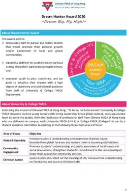 Dream Hunter Award 2020 - Dream Big, Fly High!