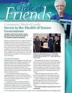 Invest in the Health of Future Generations - Friends of The Moncton Hospital