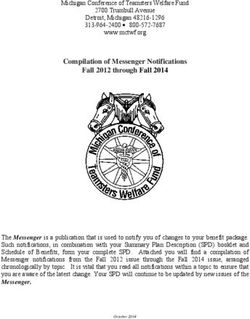 Compilation of Messenger Notifications Fall 2012 through Fall 2014