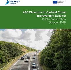 A30 Chiverton to Carland Cross Improvement scheme - Public consultation October 2016