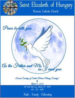 Saint Elizabeth of Hungary - Peace be with you - As the Father sent Me, St Elizabeth