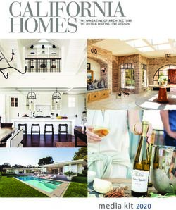 Media kit 2020 - California Homes Magazine