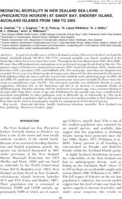 NEONATAL MORTALITY IN NEW ZEALAND SEA LIONS (PHOCARCTOS HOOKERI ) AT SANDY BAY, ENDERBY ISLAND, AUCKLAND ISLANDS FROM 1998 TO 2005