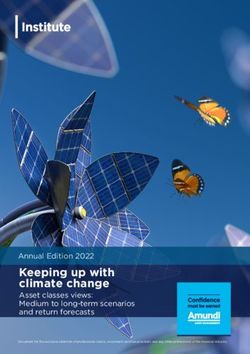 Keeping up with climate change - Asset classes views: Medium to long-term scenarios and return forecasts - Amundi Research center